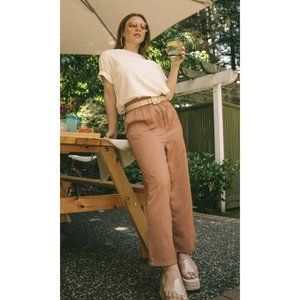 JACKSON ROWE Ladies Altaf Clay Wide Leg Pants - Size M